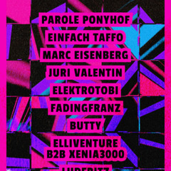 Parole Ponyhof - KlangSubsTanz - Humbodthain Club - 08. November 25