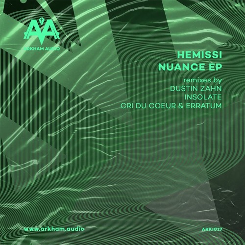 Premiere: Hemissi - Arms Open (Cri Du Coeur & Erratum Remix)[Arkham Audio]