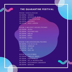 The Quarantine Festival 4 // Live stream home // melodic house&techno