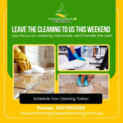 Leave the cleaning to us this weekend – you focus on creating memories, we’ll handle the rest!