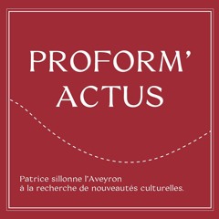 Proform'actu - les actualités de la galerie Le Don du Fel avec Nigel Atkins