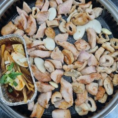 항정살과 소금