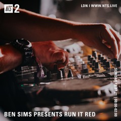 BEN SIMS Pres RUN IT RED 79. JULY 2021