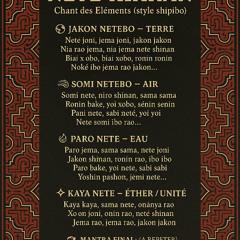 NETE IKARÁ – Chant des Éléments