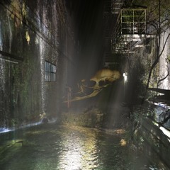 the moon shakes her head & leaves!