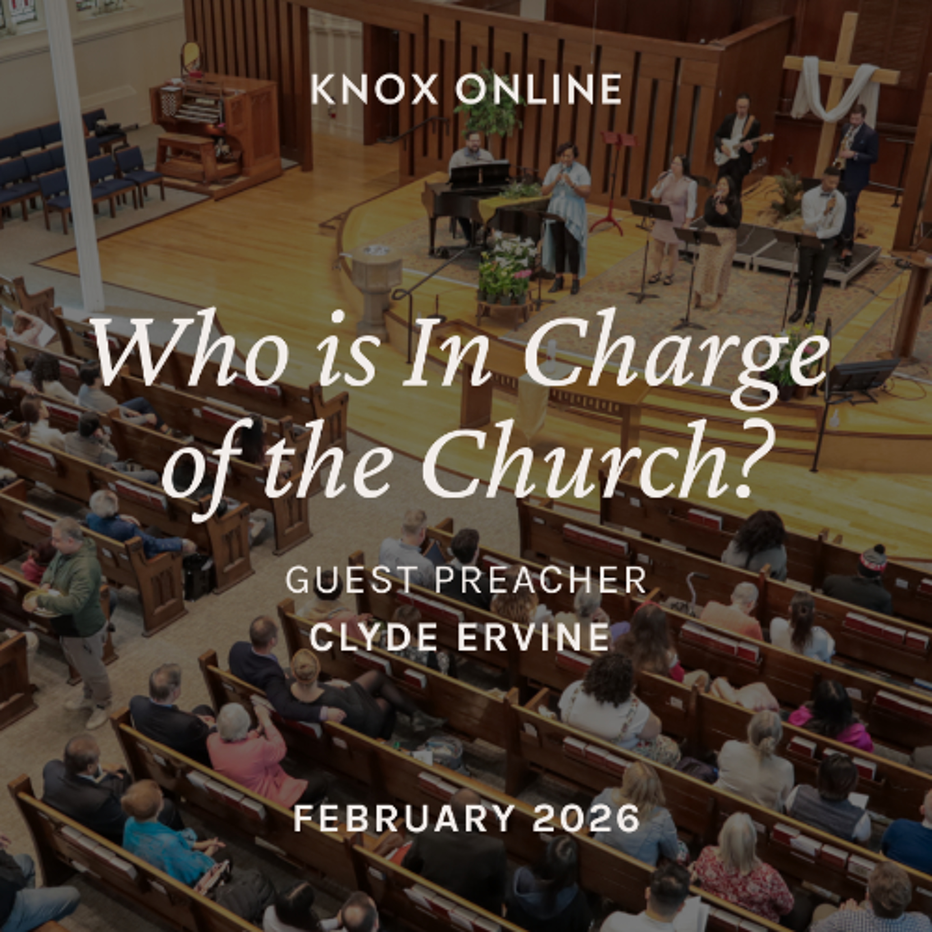 February 8, 2026 | Deuteronomy 4:32-39; Acts 3:1-10, 4:1-12 | Who is In Charge of the Church? episode artwork