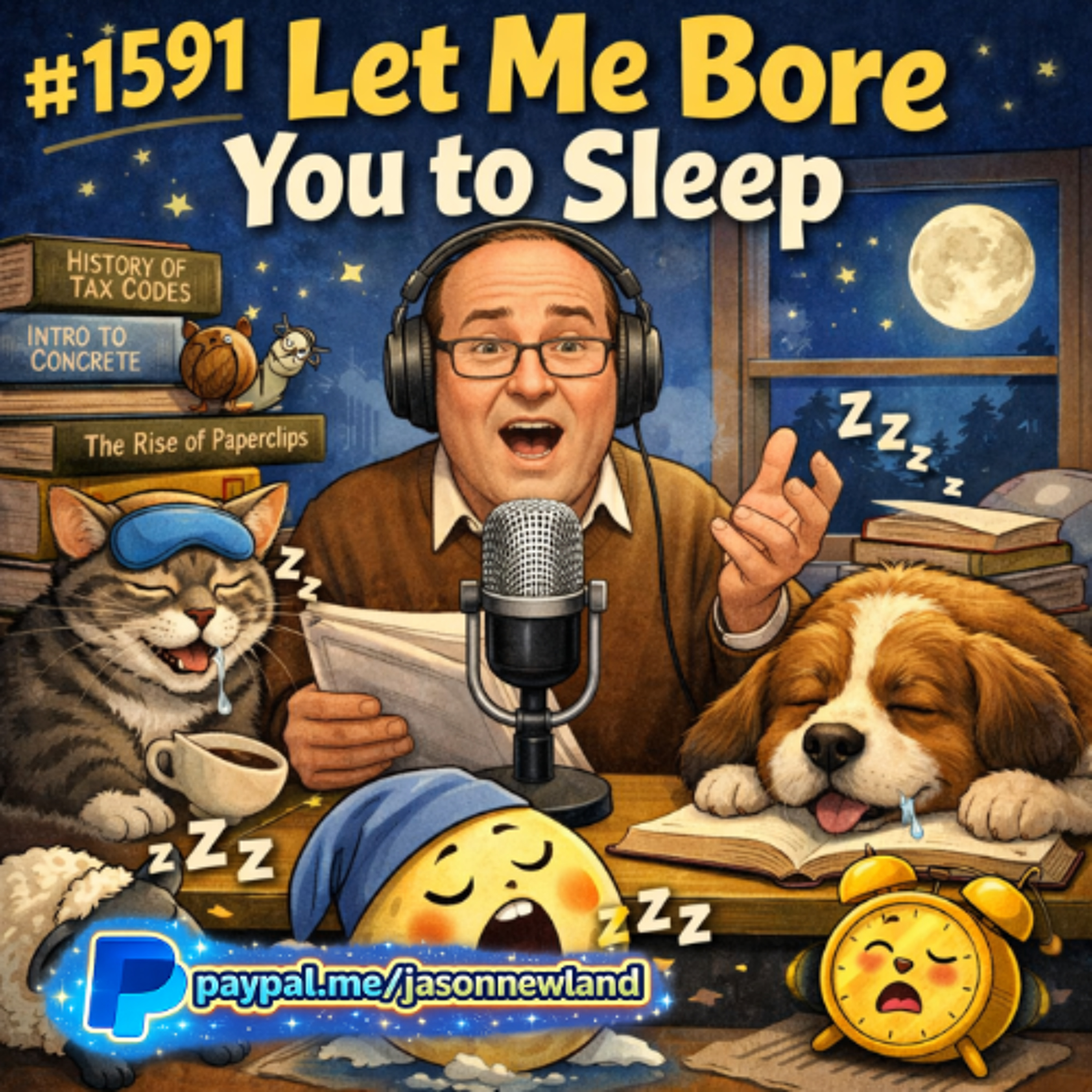 (Long  Voice Only) #1591 Let me bore you to sleep  Jason Newland  12th April 2026