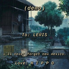 i'll never forget new mexico. (demo)