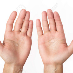 (on the palms of my hands) Never a blister