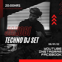 Jakobi - Techno Dj Set Jan 2022