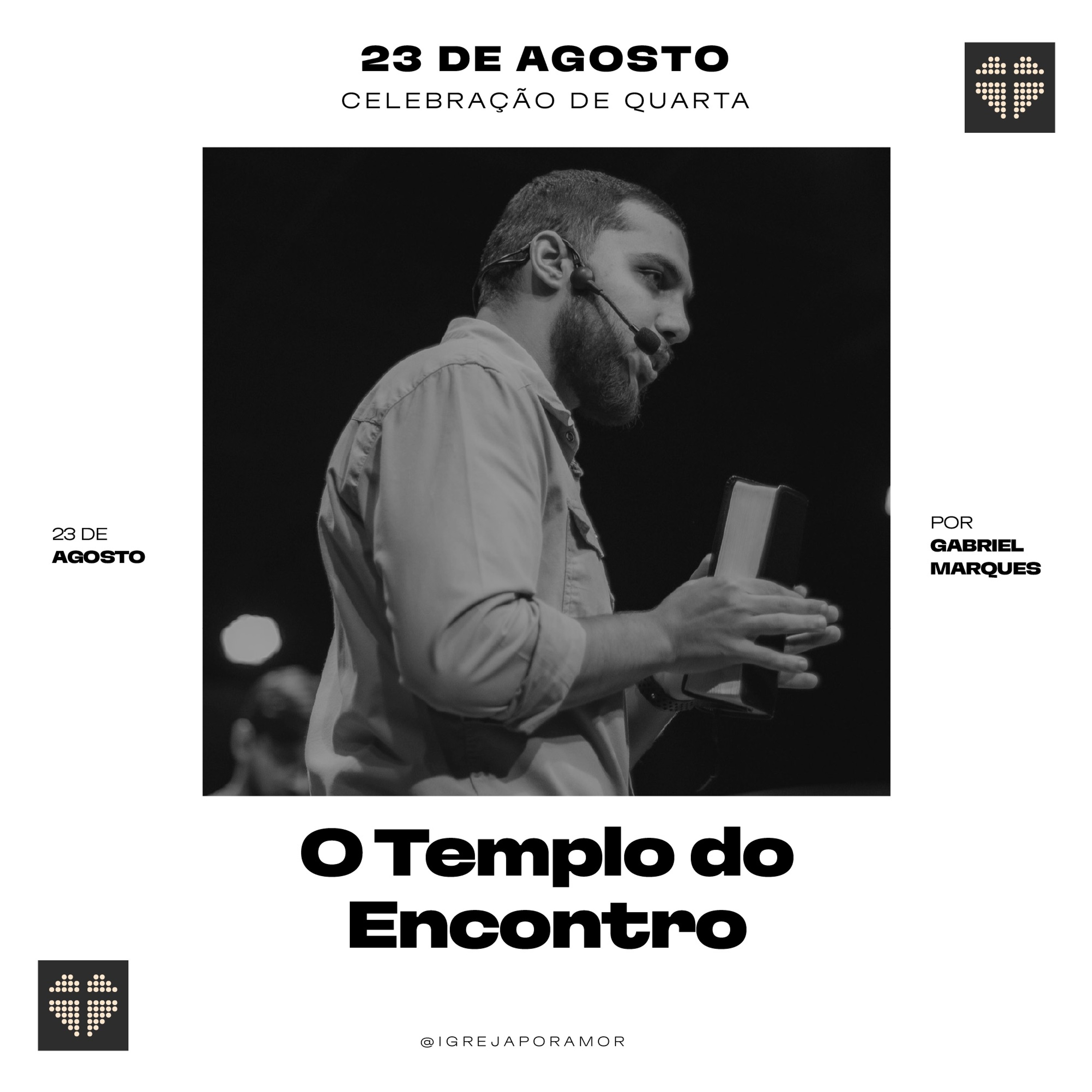 O Templo do Encontro | Igreja Por Amor | Gabriel Marques | 23 de Agosto de 2023 episode artwork