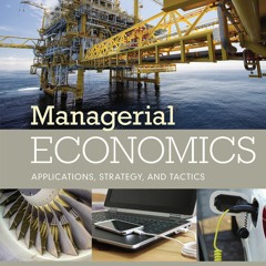 EPUB Download Managerial Economics Applications, Strategies And Tactics Full