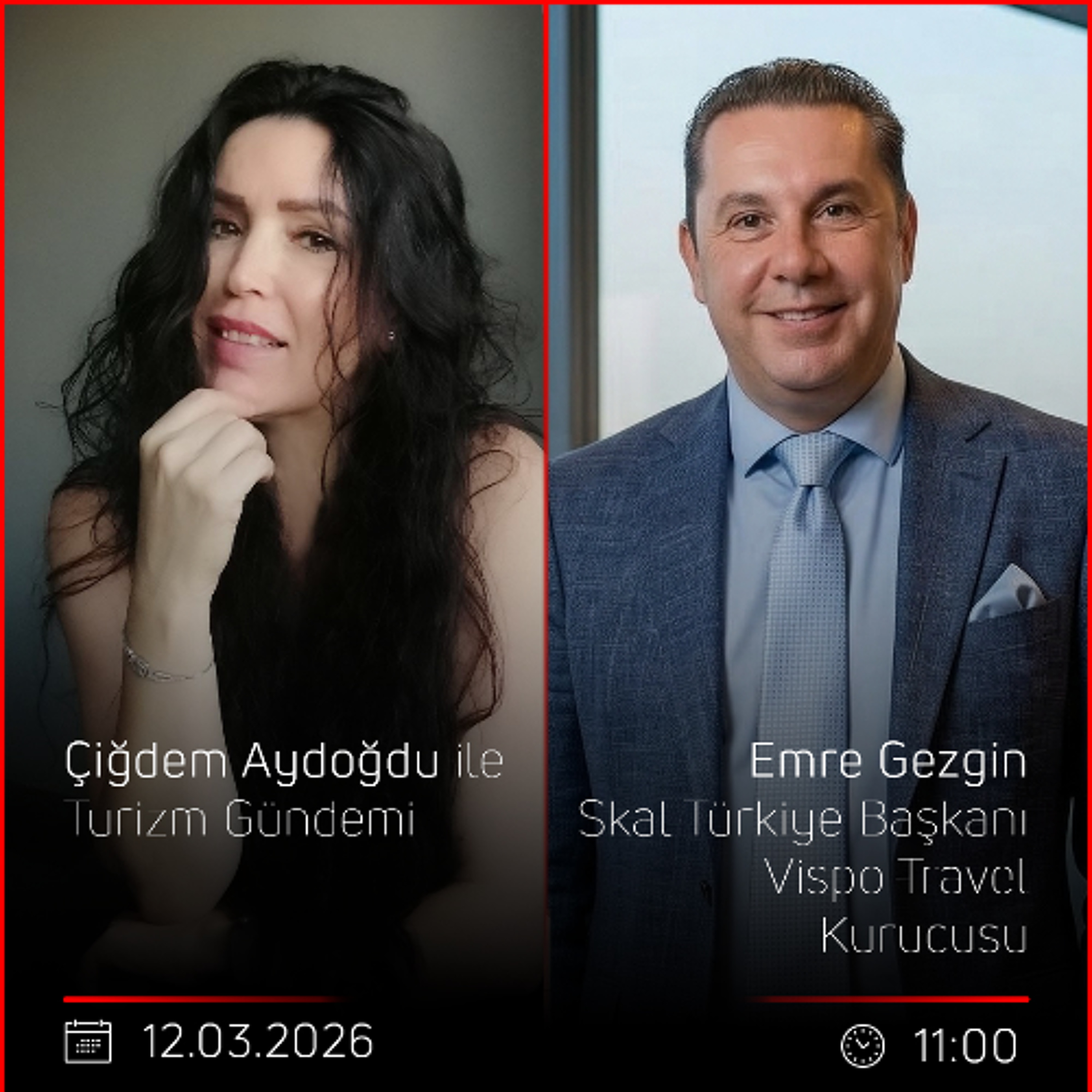 Emre Gezgin – Çiğdem Aydoğdu ile Turizm Gündemi episode artwork
