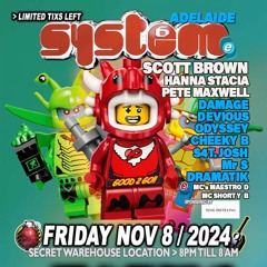Hannah Stacia- System 6 Adelaide Hard House Promo Mix 26/10/24