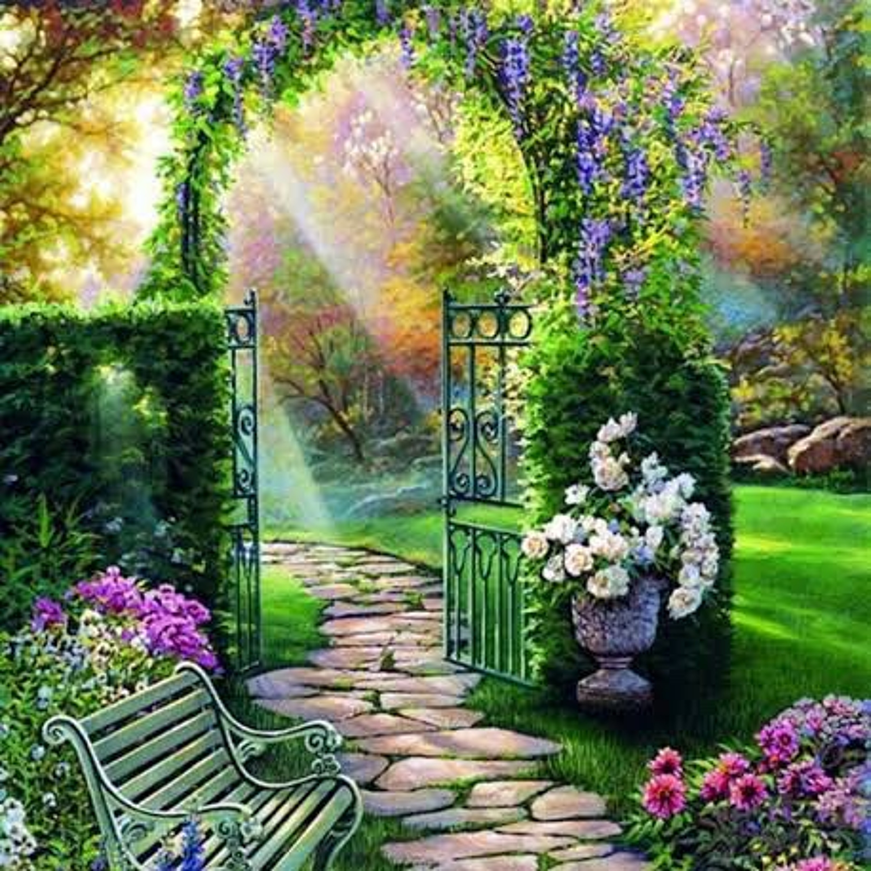 Vision of Almighty Allah & The Market In Paradise