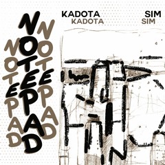 notepad w/ kadota