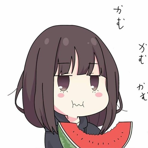 Angry melon the angry anime melon' Sticker | Spreadshirt