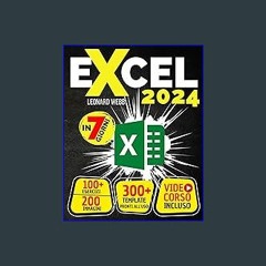 #^DOWNLOAD ✨ EXCEL: Padroneggia Excel in modo semplice e veloce: solo 7 giorni per diventare esper