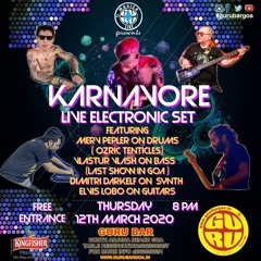 KARNAVORE  live at guru bar (OZRIC TENTACLES)