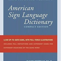 PDF Random House Webster's Compact American Sign Language Dictionary