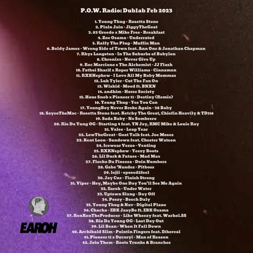 Cuidado Arturo Al por menor Stream POW Radio: Dublab February 2023 by earoh | Listen online for free on  SoundCloud