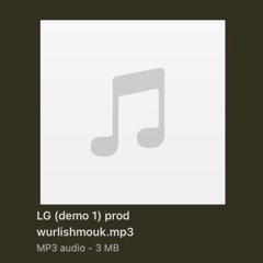 LG ft ChatGPT (demo 1) prod wurlishmouk
