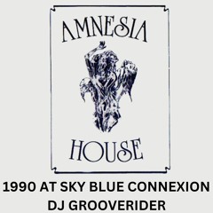 Amnesia House 1990 Dj Grooverider at Sky Blue Connexion