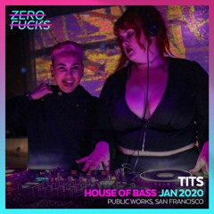 TITS @ House of Bass: Techno Masquerade 4 - Public Works SF - January 2020