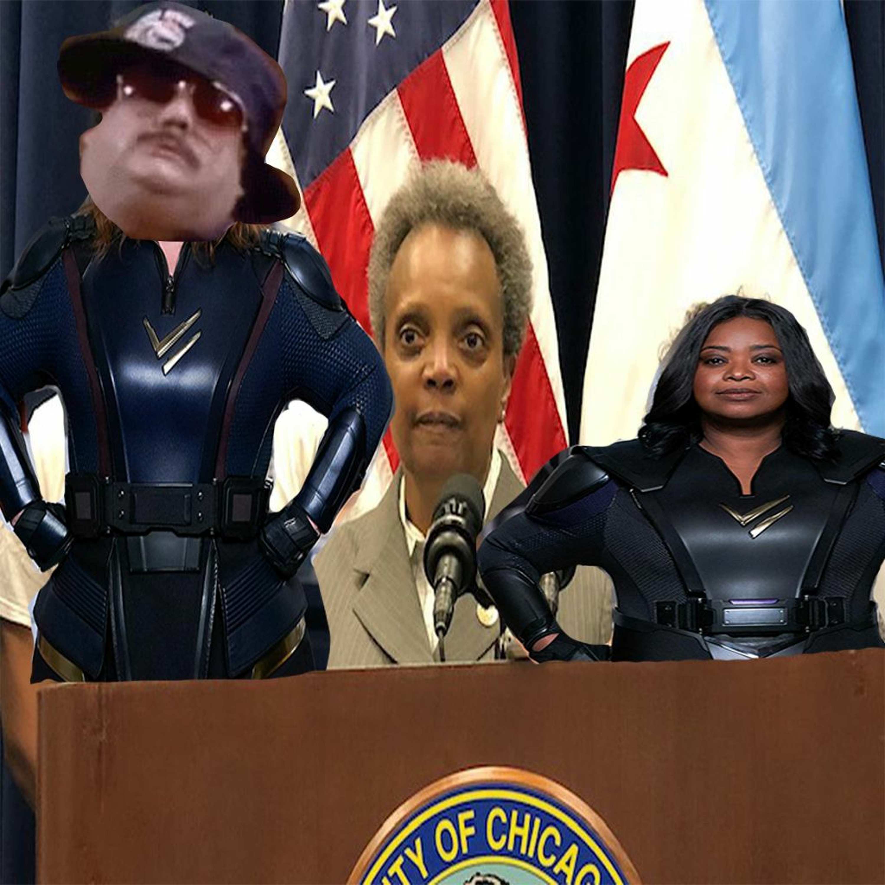Haters in the Building: Fat Drunk Bears Fan Gets Superpowers (Thunder Force) episode artwork