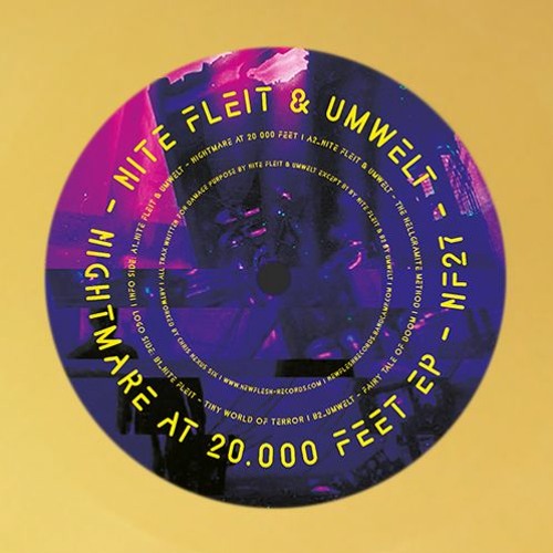 Nite Fleit & Umwelt : Nightmare at 20​.​000 Feet EP - New Flesh Records - NF27