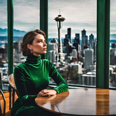 Green Velvet Dress