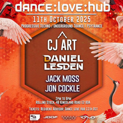 DJ Jon Cockle - DanceLoveHub 11-10-25