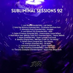 Subliminal Sessions 92