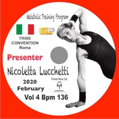 Presenter Nicoletta Lucchetti Metabolic Training VOL 4 Bpm 136 Fitness Music City Feb 2020