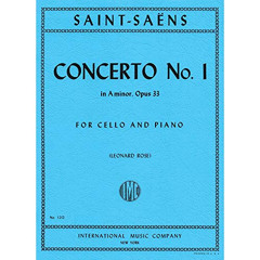 [FREE] KINDLE 📧 Concerto no. 1 in A Minor, op. 33, cello and piano (Rose); Camille S