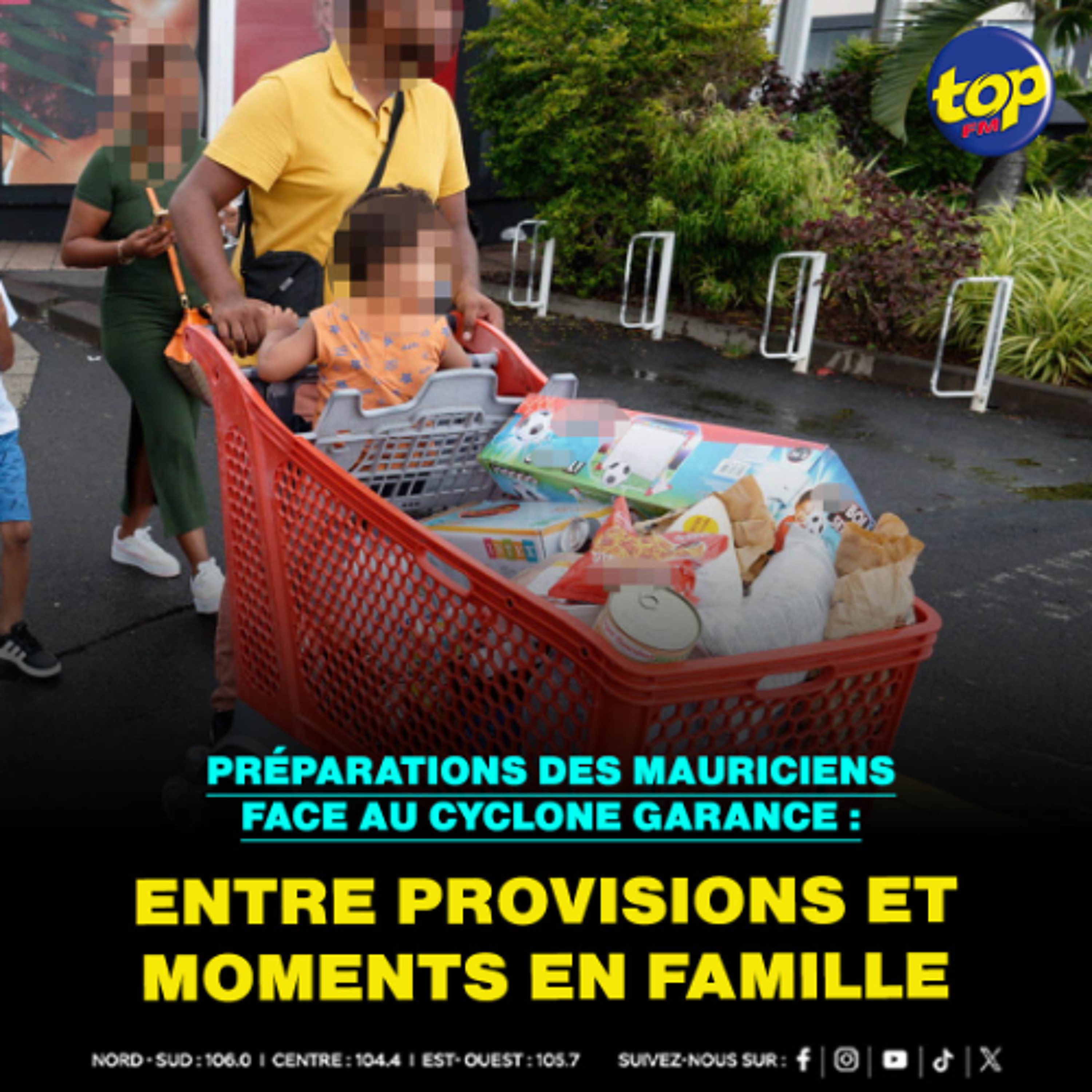 Préparations des Mauriciens face au cyclone Garance : Entre provisions et moments en famille