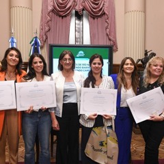 LUIS DI GIACOMO - Emprendedoras y empresarias rionegrinas expusieron en el Senado