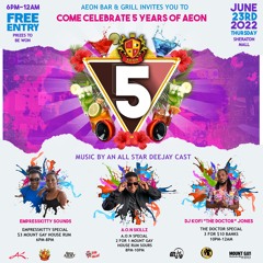 AEON BAR & GRILL BIRTHDAY CELEBRATION