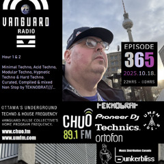 TEKNOBRAT on Episode 365 of Vanguard Pulse Radio - CHUO 89.1 FM + CJUM 101.5 FM - 2025-10-18TH