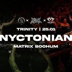 Nyctonian LiveSet _ TRINITY 25.01.2025 _ Rave Solution x Schicht im Schacht x Matrix Bochum