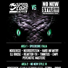 Psychotic Masterz Live @ Mikroport Club 02-12-23 Speedcore Italia Vs No New Style