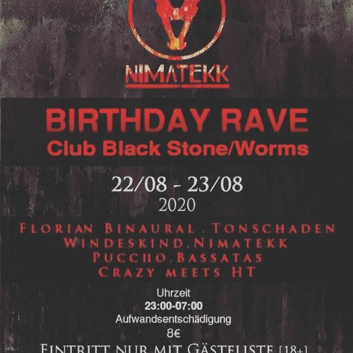 Windeskind @ Birthday Rave Club Blackstone Worms 22.08.2020