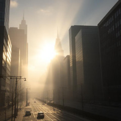 Sunshine trough the fog