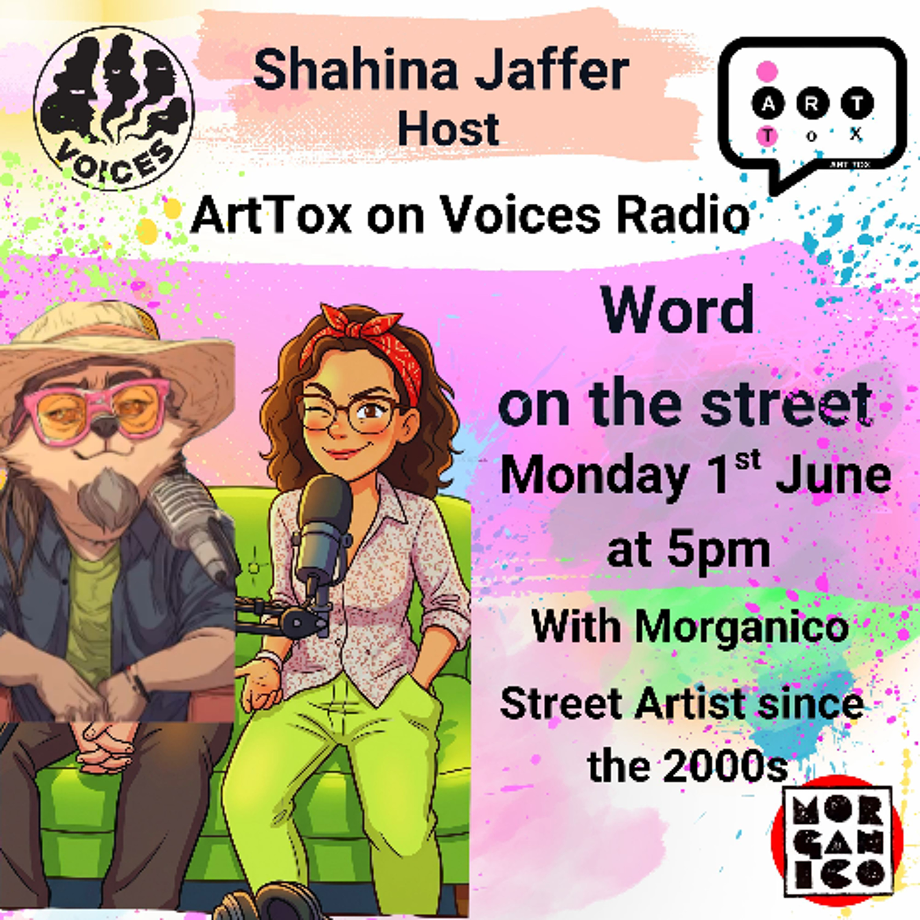 ArtTox w/ Shahina Jaffer: Word on The Street - 01/06/26 - [Voices Radio] episode artwork