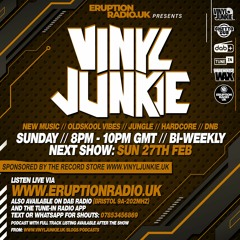 Episode 17 - Vinyl Junkie - Eruption Radio Podcast - 27th Feb 2022