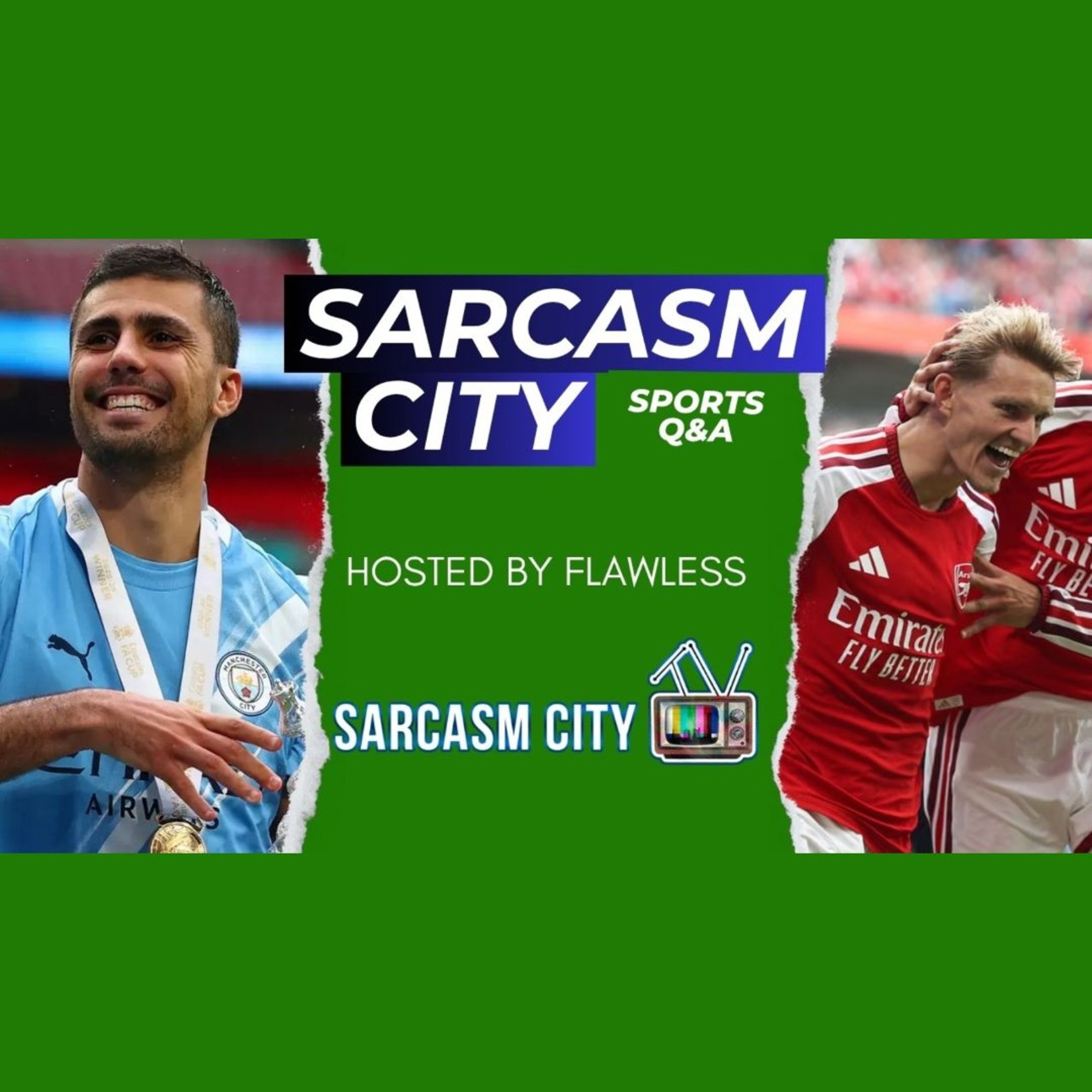 RODRI JOINS BARCELONA & MANCHESTER CITY BATTERED BY ARSENAL IN COMMUNITY SHIELD episode artwork