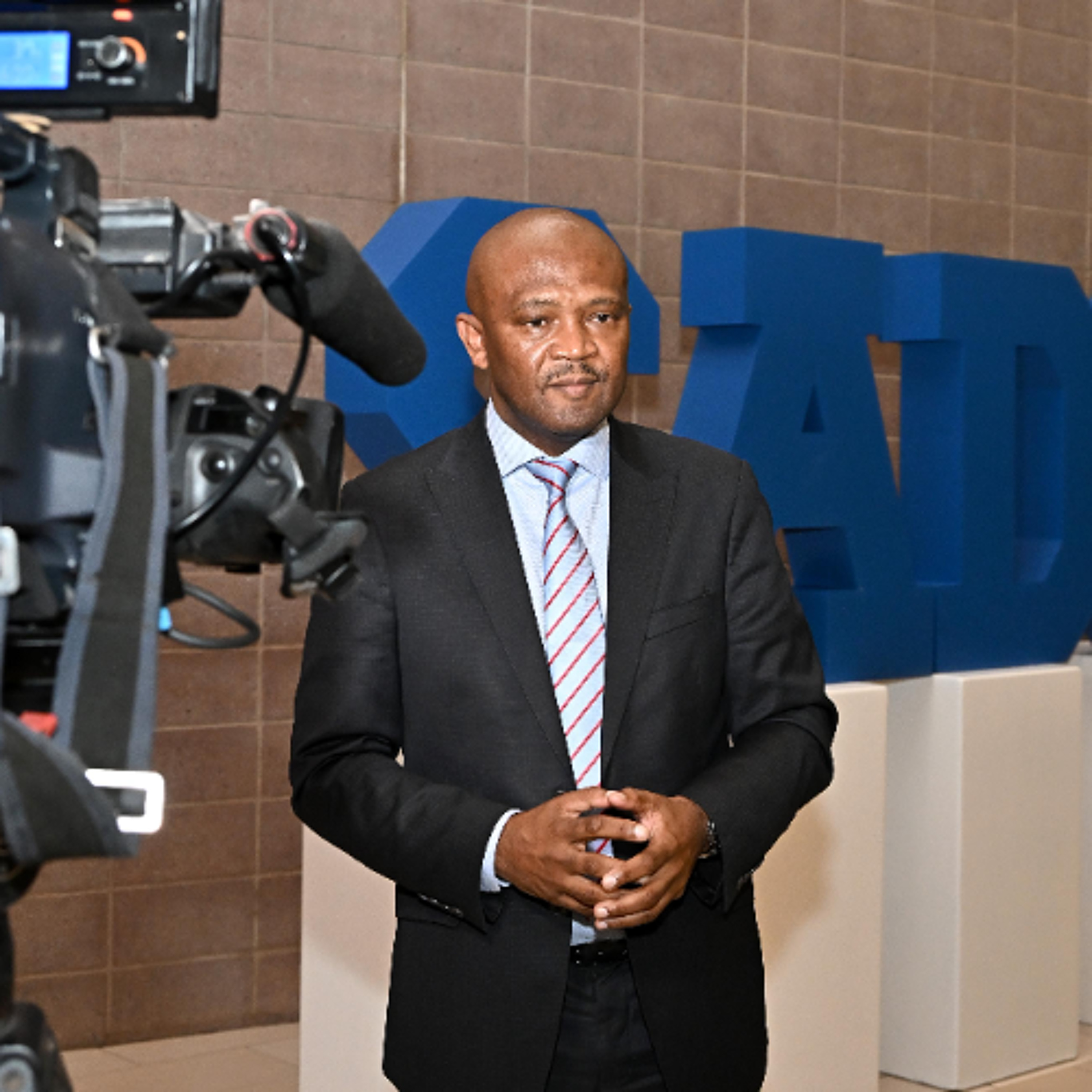 Media Interview with Ambassador Seokolo at the SADC Committe of Senior Officials meeting