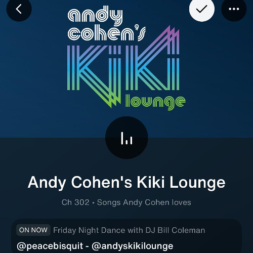 DJ BILL COLEMAN : Friday Night Dance in ANDY COHEN's KIKI LOUNGE [Our 200th Show!!!] March 2025