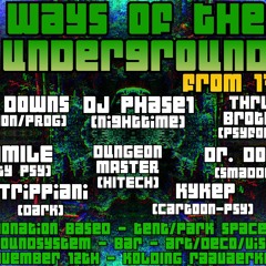 Ways Of The Underground Nov. 12 TEASER MIX