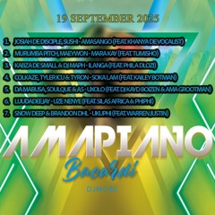 Amapiano Bacardi Mix 19 September 2025 - DjMobe